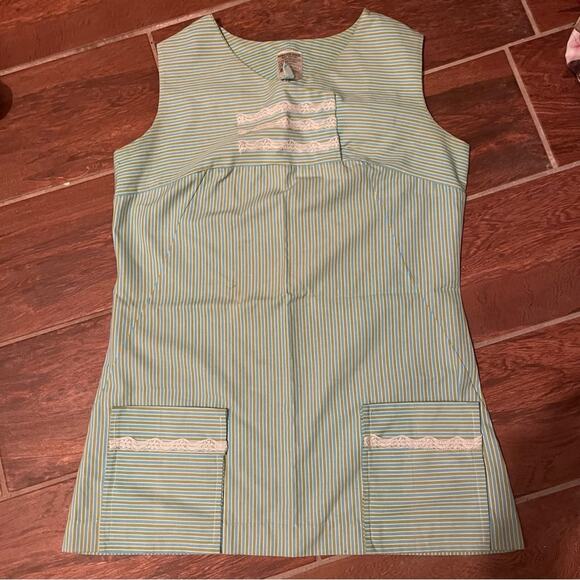 60s striped tunic top - Picture 3 of 5